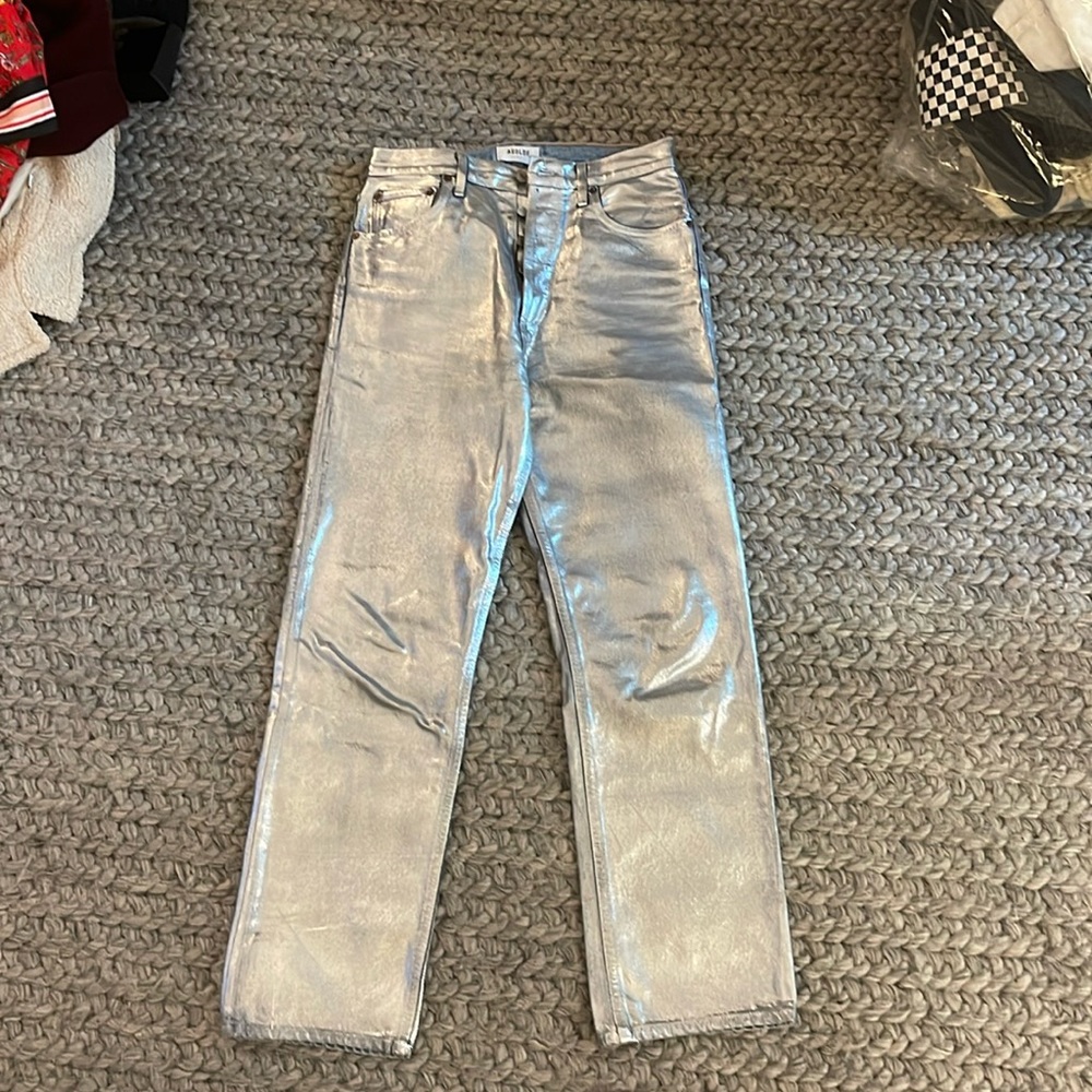 Agolde silver jeans
